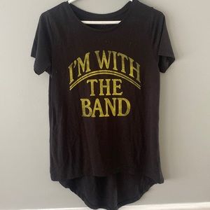 band tee